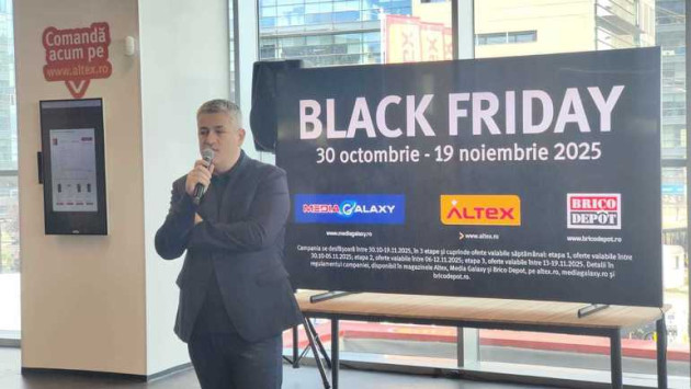 Un Black Friday în 3 valuri la Altex, Media Galaxy, Brico Depot  