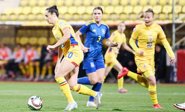 România - Ucraina 1-1, la feminine, într-un meci amical