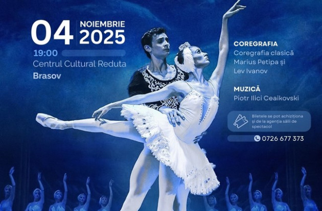 „Lacul lebedelor” va străluci şi la Braşov 