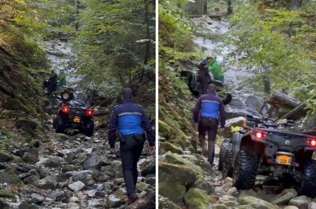 3 cu ATV-uri, 2 cu motociclete: scoași cu amendă din Cheile Râșnoavei și Pănicel