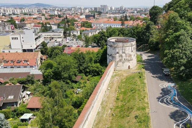 Bastionul Postăvarilor din Braşov a intrat în restaurare. Lucrările vor fi gata în primăvara anului 2027