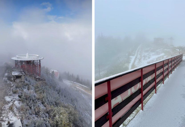 Azi, la Brașov, cod portocaliu de ninsori: la înălțime, 30–50 cm de zăpadă