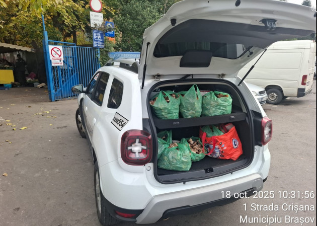 Le-au stricat „vadul”. 25 de kilograme de ciuperci, la o „trecere”
