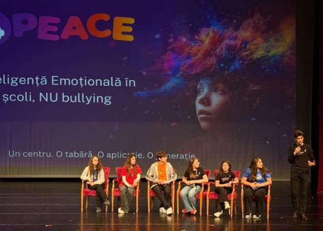 4PEACE , şi la Braşov. Învăţaţi să-şi recunoască ei emoţiile, pentru a gestiona bullyingul dintre elevi