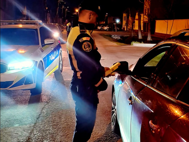 Cristian: 3 mașini de plătit. Făgăraș: tot beat, a fost oprit la timp