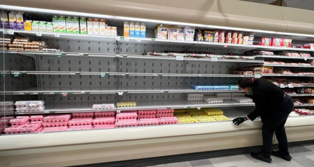 Criză de ouă în unele supermarketuri  