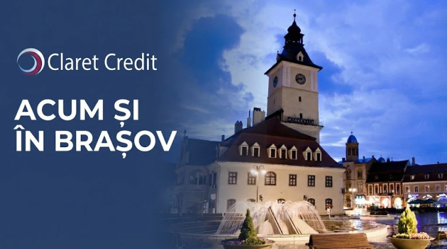 Claret Credit IFN își extinde rețeaua și deschide un nou punct de lucru în Brașov