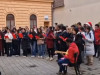 Au învăţat româna în nici două luni ca să colinde. A fost o surpriză şi pentru conducerea Universităţii din Braşov
