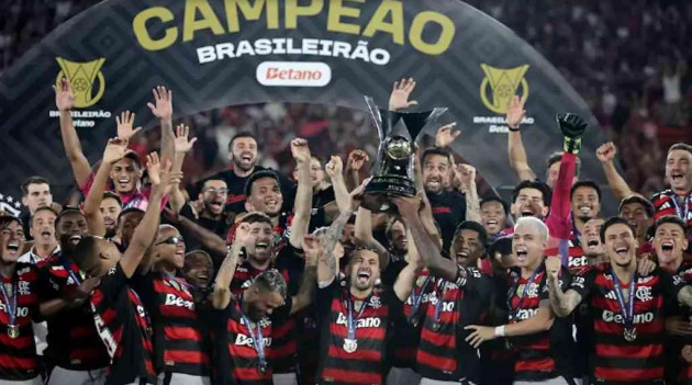 Flamengo, campioană a Braziliei pentru a noua oară în istoria sa