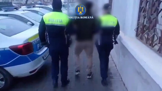 Accident, cu Poliţia pe urme