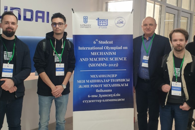 Locul I pentru studenţii din Braşov la prima participare la olimpiada internaţională SIOMMS