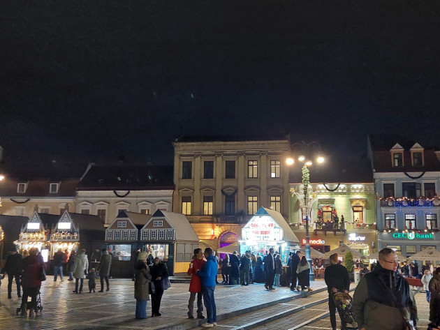 Forfotă mare la Târgul de Crăciun  