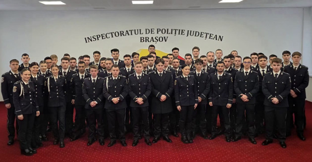 49 de agenţi de poliţie repartizaţi la Braşov