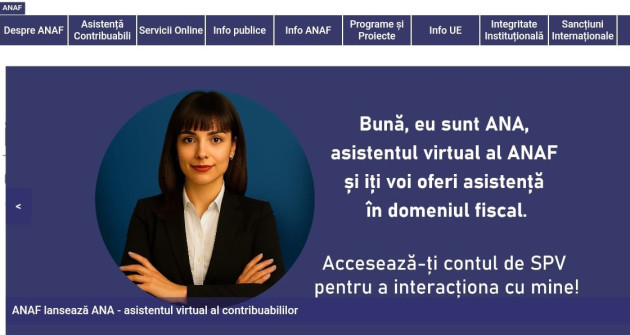 „Bună! Eu sunt ANA”