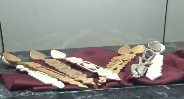 Expoziţie de crestături în lemn, la Reduta