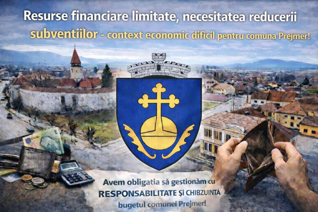 Prejmer: Primăria  „strânge cureaua” 