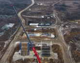 A13, Sibiu – Făgăraș: 400 de muncitori pe șantier