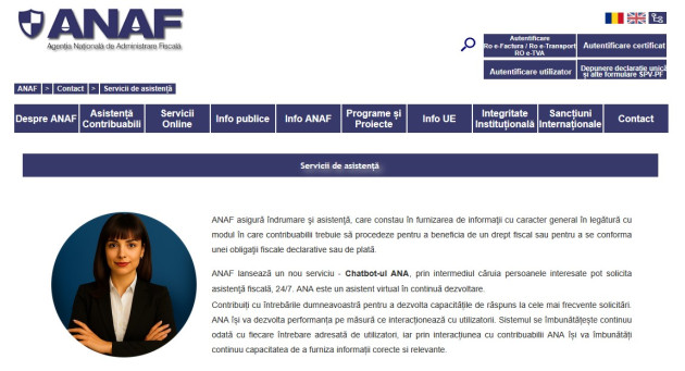 „Ana, vrei să facem sex?”. 4 din 10 conversații cu chatbot-ul ANAF nu are treabă cu Fiscul