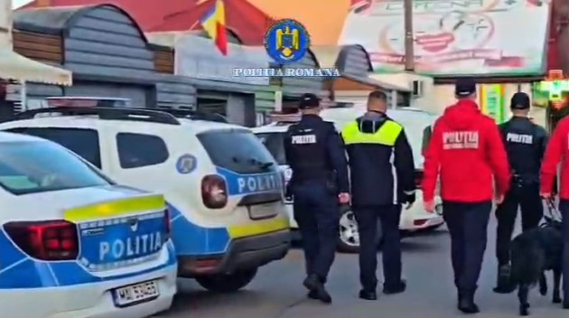 La piaţă şi la mall: 200 de oameni legitimaţi în Tractorul