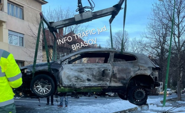 Infractor pentru un like pe TikTok. 15 ani, din Braşov, a răspuns la o provocare: incendiază în direct o maşină