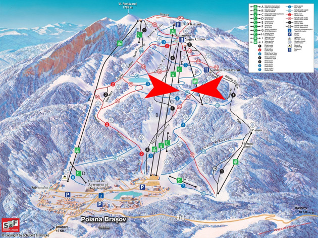 Se deschide o nouă pârtie de legătură în Poiana Braşov: 3 A, alternativă la Drumul Roşu
