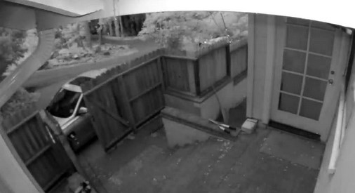 S-au trezit cu hoţul în curte, dar l-au scăpat