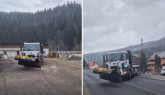„Zăpada mieilor” peste Braşov