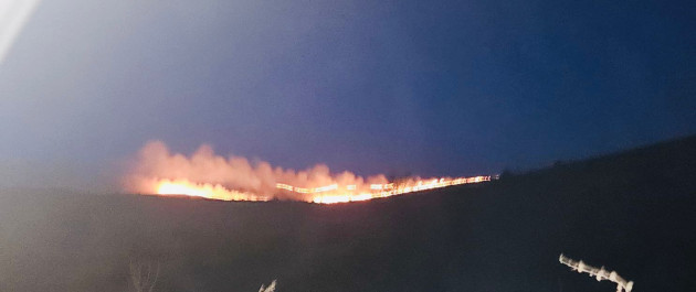 14 incendii de vegetaţie în 72 de ore