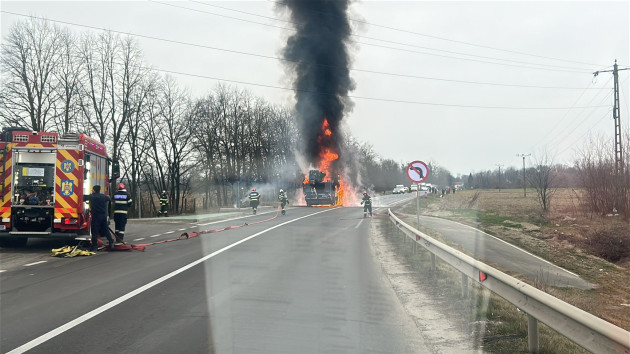 „Torță” pe DN1