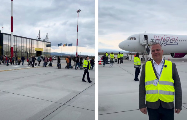 O zi a recordurilor la Aeroportul Braşov   