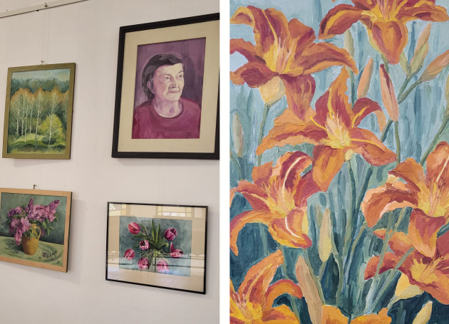 „Lumini și umbre” în  Galeria de pe scară