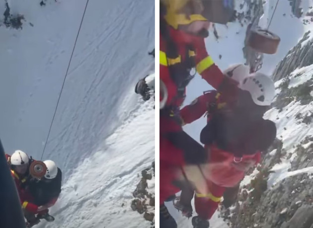 Recuperat cu elicopterul din Piatra Craiului  