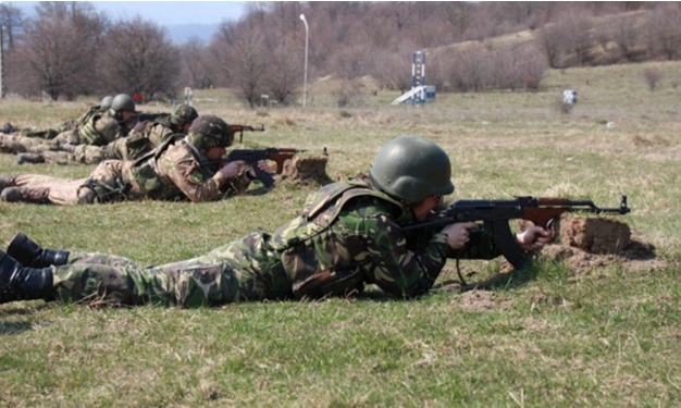 Trageri cu muniţie reală, în Poligonul Măgurele. Exerciţiile se vor încheia pe 29 mai 