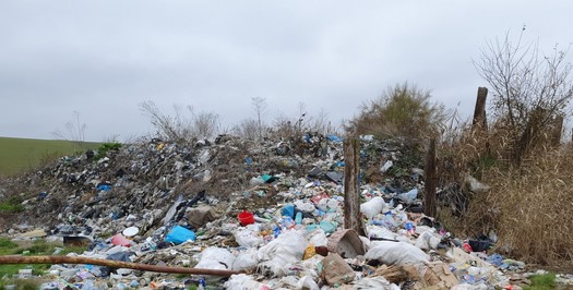 Fosta groapă de gunoi de la Rupea, închisă de AFM