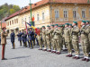 „Să fim uniţi, să avem încredere”. Defilarea Forţelor Terestre, în ziua Sfântul Mare Mucenic Gheorghe, încheiată în aplauzele braşovenilor