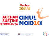 Auchan România susține cu mândrie Gala „Nadia 10 – Perfecțiunea inspiră” de la Deva, un omagiu adus performanței și excelenței în sportul românesc