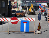 Şantiere pe 14 străzi din municipiul Braşov 