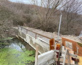 Au deviat un curs de apă pentru propriile amenajări piscicole 