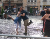 Emoţie şi tango la Braşov, pentru Ziua Internaţională a Dansului 