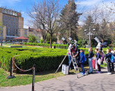 S-a deschis sezonul de... observaţii solare gratuite în parcul central