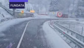 A doua noapte cu „zăpada mieilor” prin Braşov