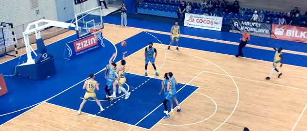 Înfrângere cu CSU Sibiu, la final de sezon regulat