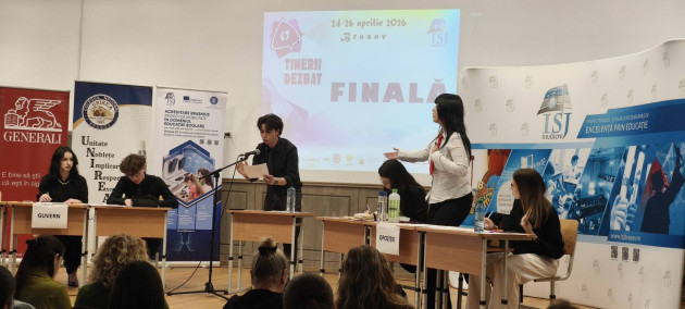 Întinerirea Parlamentului şi Guvernarea AI, teme de olimpiadă. „Unirea” şi „Şaguna” vor merge în etapa naţională de debate