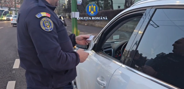 Oprit la timp, pe Calea Bucureşti