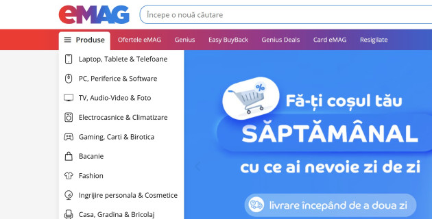 Taxă nouă la eMAG