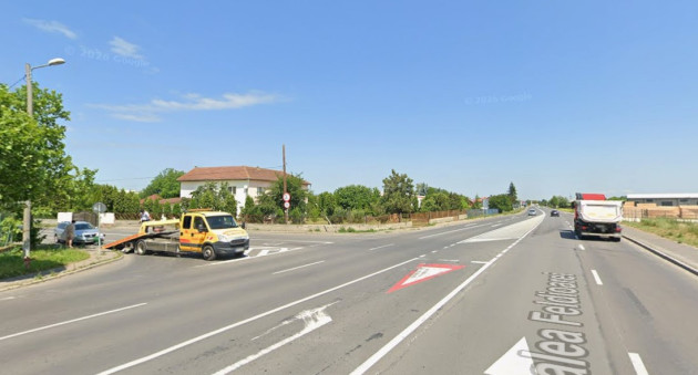 Un nou giratoriu în Braşov 