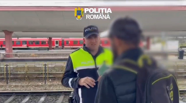 „Curăţenie” în gări şi trenuri 