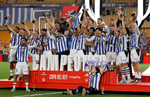Real Sociedad a cucerit Cupa Spaniei