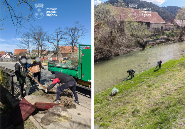 „Ghena” Râşnovului: tot curăţată şi tot murdară
