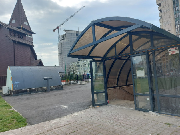 Pasajul subteran de lângă Bisericuţa de Lemn, redeschis în regim de şantier  